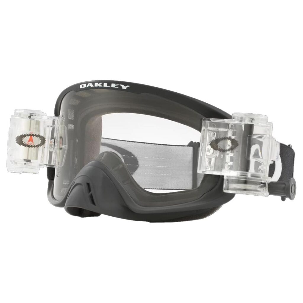 Oakley O-Frame 2.0 Pro Motocross Goggles Matte Black w/ClrRollOff Lens