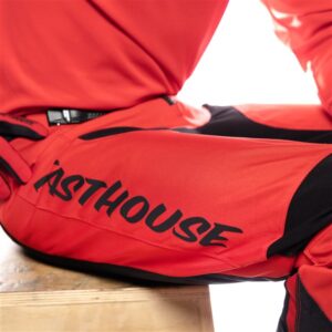 Fasthouse Carbon Method Motocross Pants Red/Black - Image 5