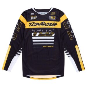 Troy Lee Designs GP Pro Fifty-50 Jersey Black/Gold - Image 1
