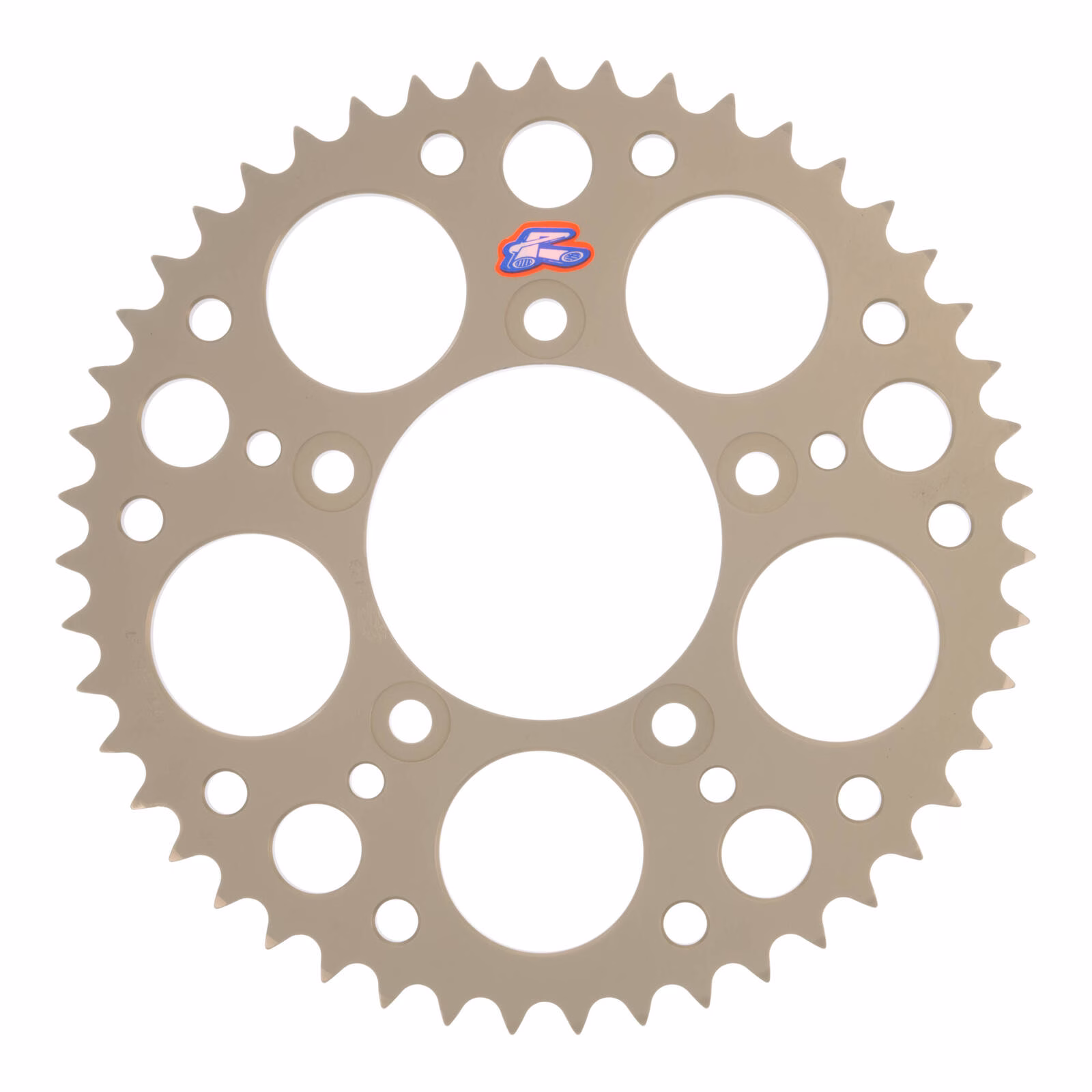 Renthal Sprocket Rear Silver 47T Alloy 7075 T6 Grooved Suzuki - Image 1