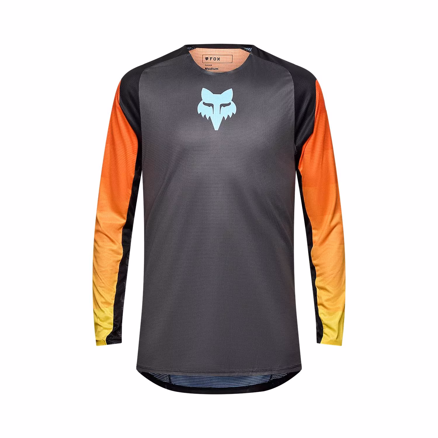 Fox FlexairGrid Motocross Jersey Black/Orange - Image 1