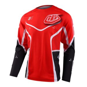 Troy Lee Designs Se Pro Radian Motocross Jersey Red / White - Image 2