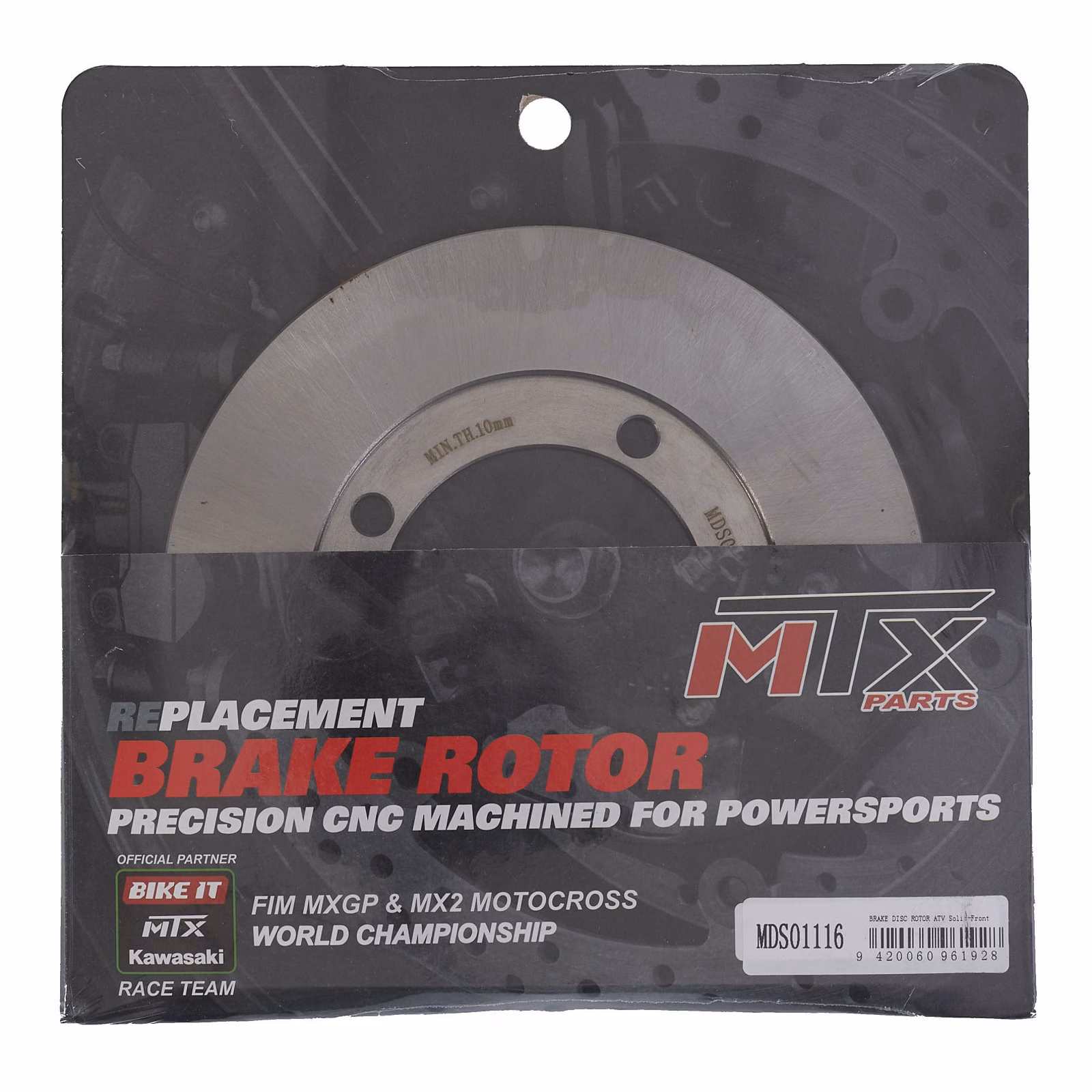 MTX Brake Disc Solid Type - Front - Image 2
