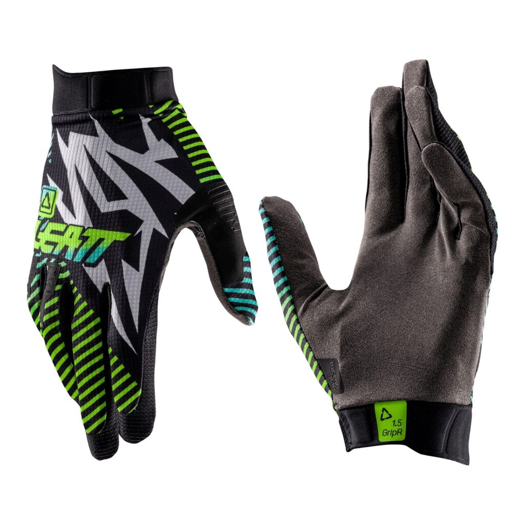 Leatt 1.5 GripR Motocross Gloves Storm Teal