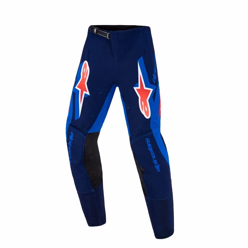 Alpinestars Supertech Vista Motocross Pants Youth Dark Navy/Hot Coral/Cobalt