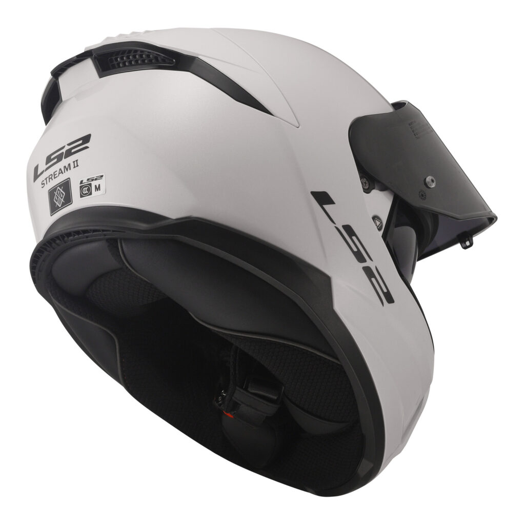 LS2 FF808 Stream II Road Helmet White