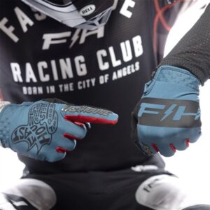 Fasthouse Speed Style Club Motocross Gloves Teal - Image 6