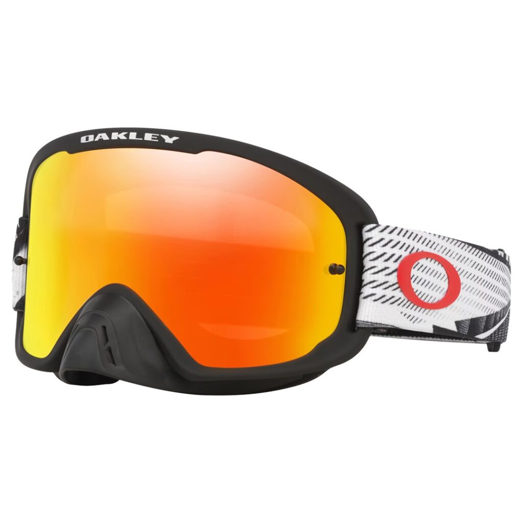 Oakley O-Frame 2.0 Pro MX Goggle Black Forge w/ Fire Iridium Lens