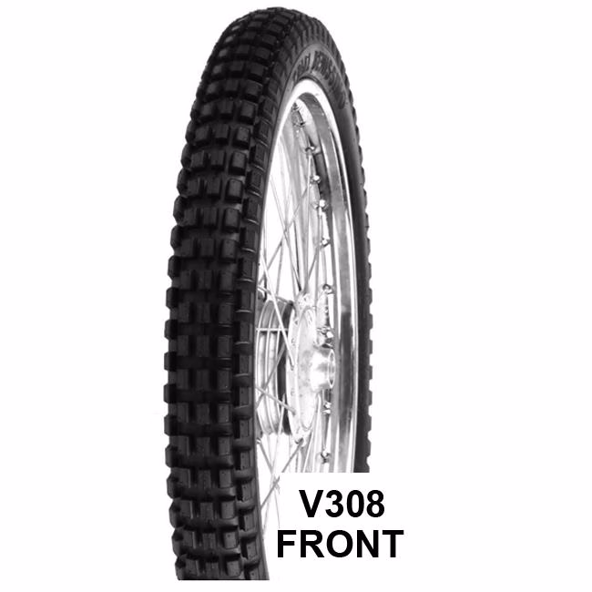 275-21 TT V308F Trial Vee Rubber Tyres