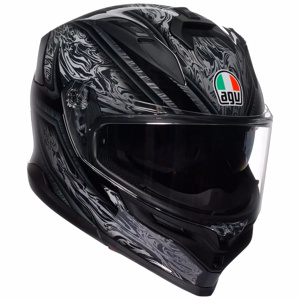 AGV K7 Road Helmet Damascus Black/Silver