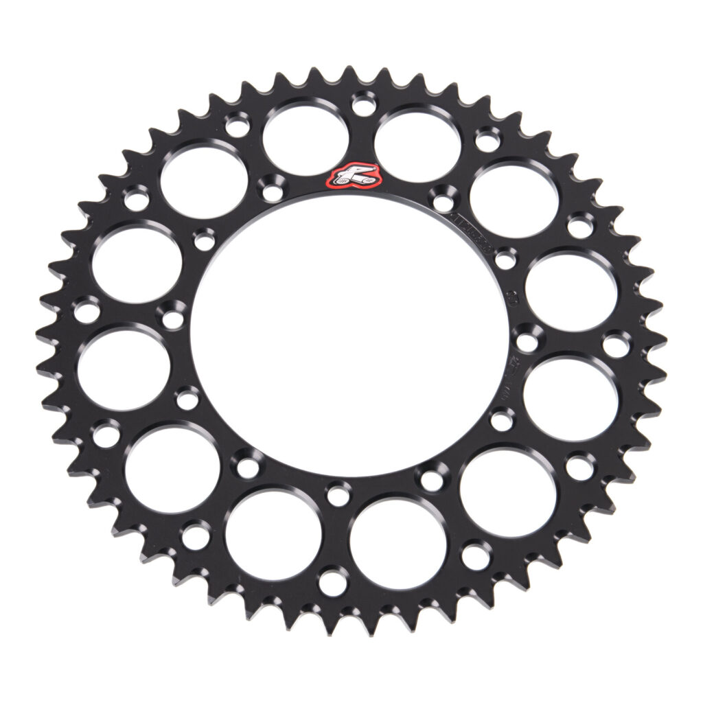 Renthal Sprocket Rear Black 51T Alloy 7075 T6 Grooved