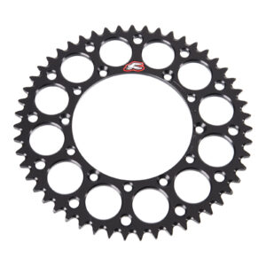 Renthal Sprocket Rear Black 51T Alloy 7075 T6 Grooved - Image 2