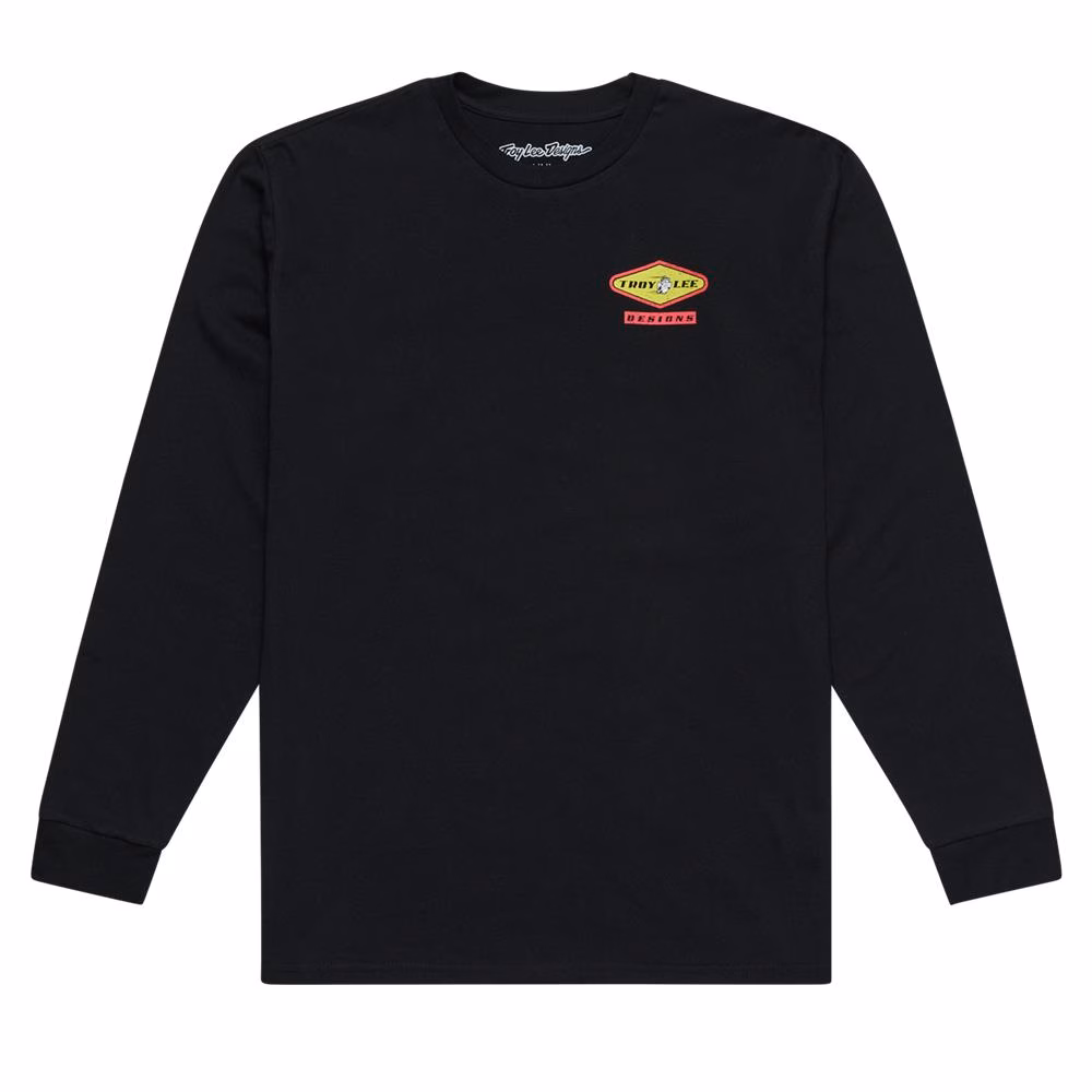 Troy Lee Designs Overload Long Sleeve Tee Black