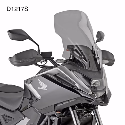 GIVI SCREEN HONDA NC 750 X '25-> SMOKED 52.5x37cm 12.5cm TALLER