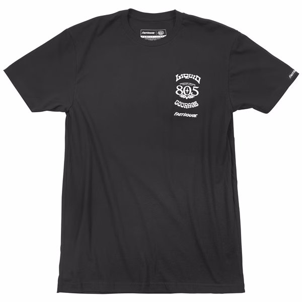 Fasthouse 805 Liquid Courage Tee - Black