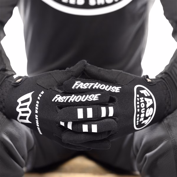 Fasthouse Speed Style Ramble Motocross Gloves Black