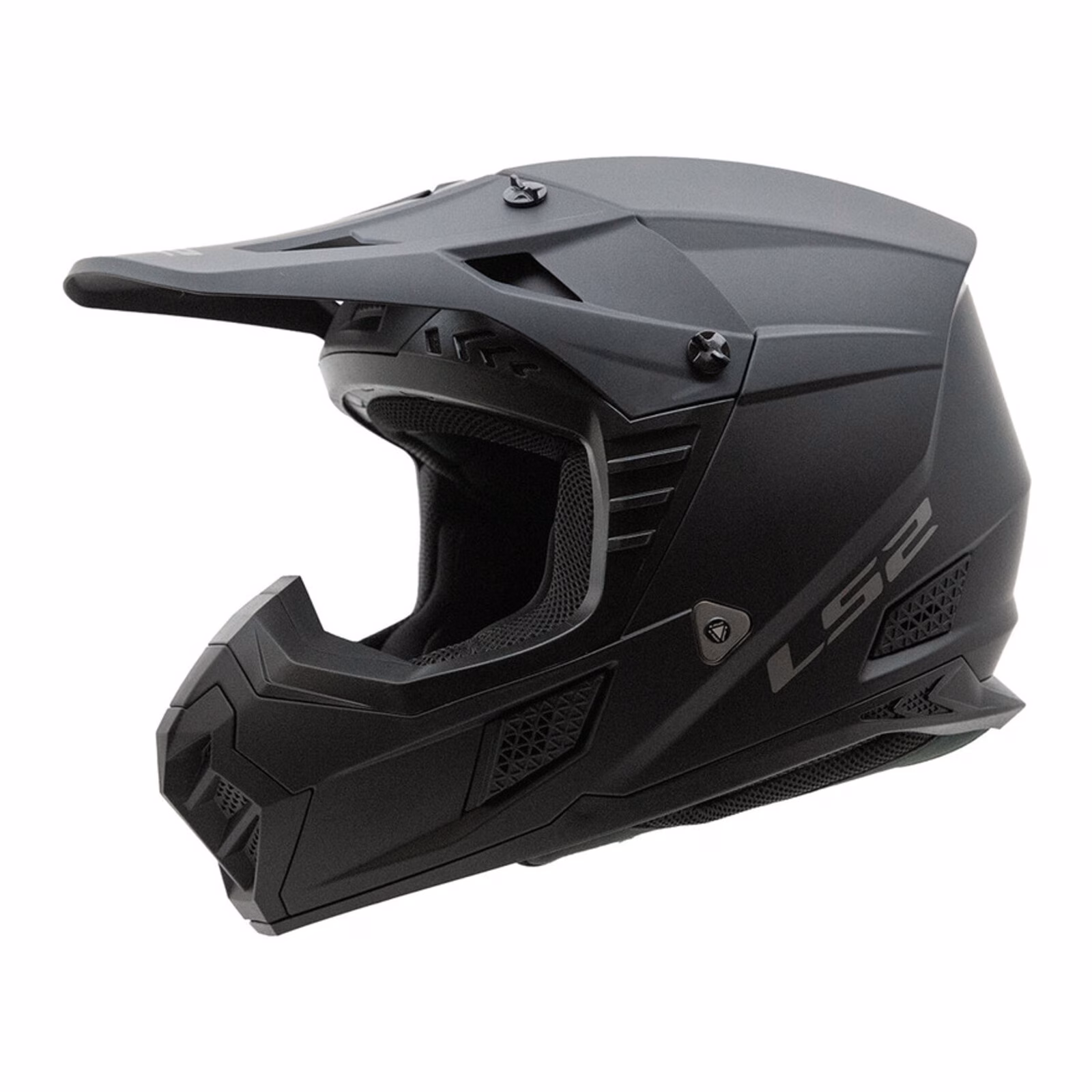 LS2 MX706 Coz Motocross Helmet Matte Black - Image 1