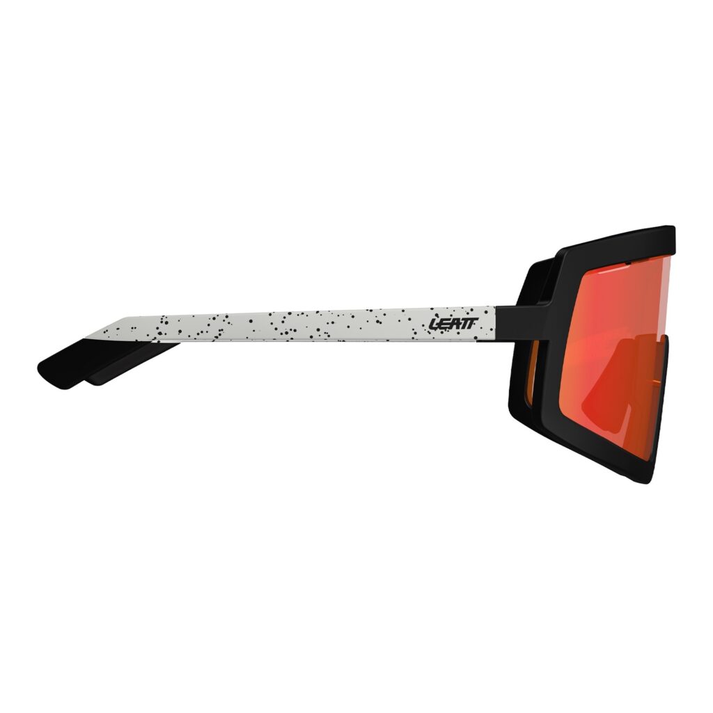 Leatt Madviz One Sunglasses - Black / White Iriz Red (15 VLT)