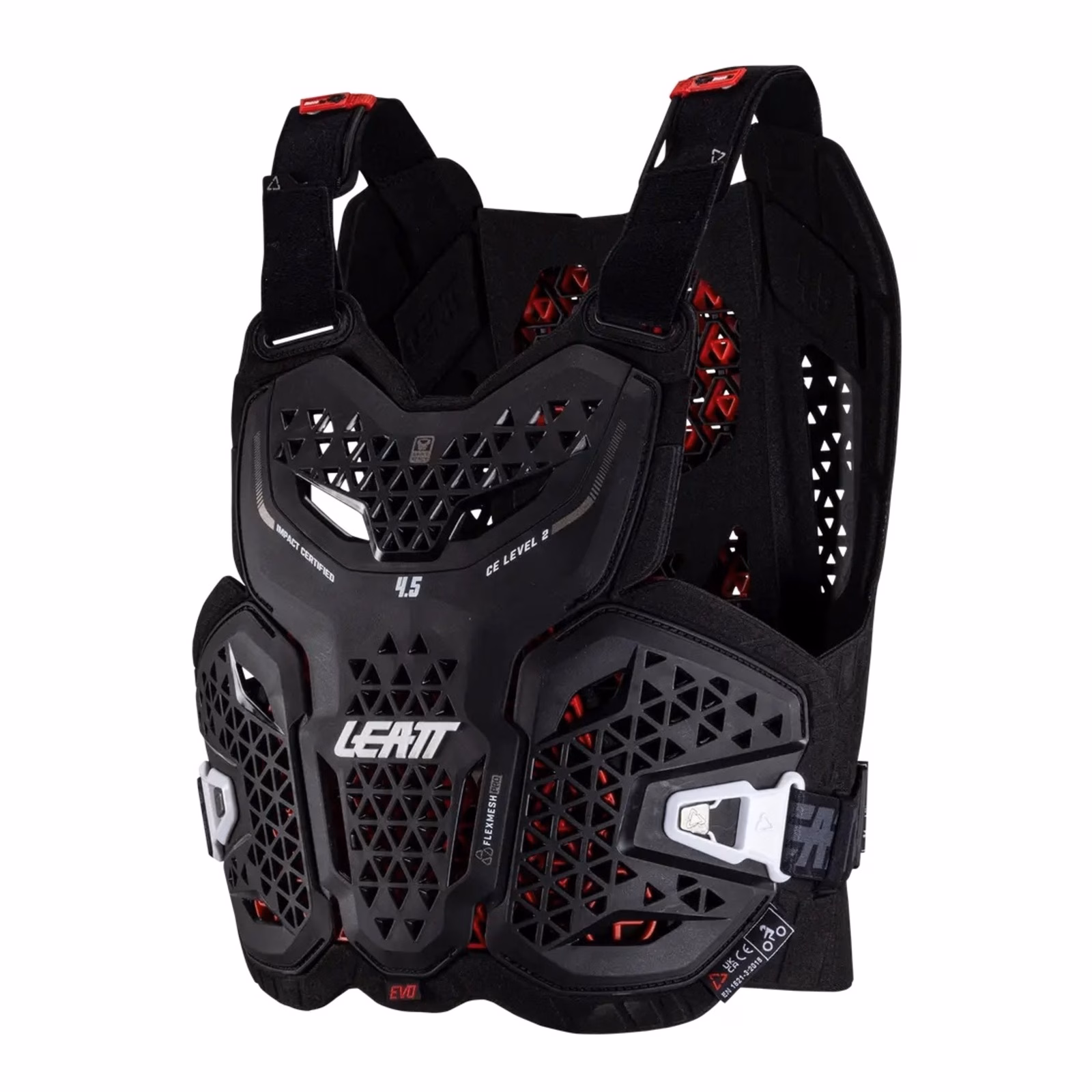 Leatt 4.5 Evo Chest Protector - Black - Image 2