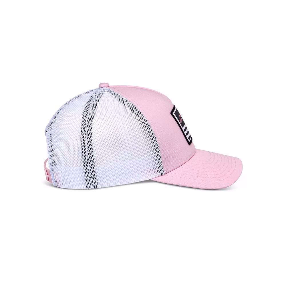 Alpinestars Flag Snapback Hat Pink/White