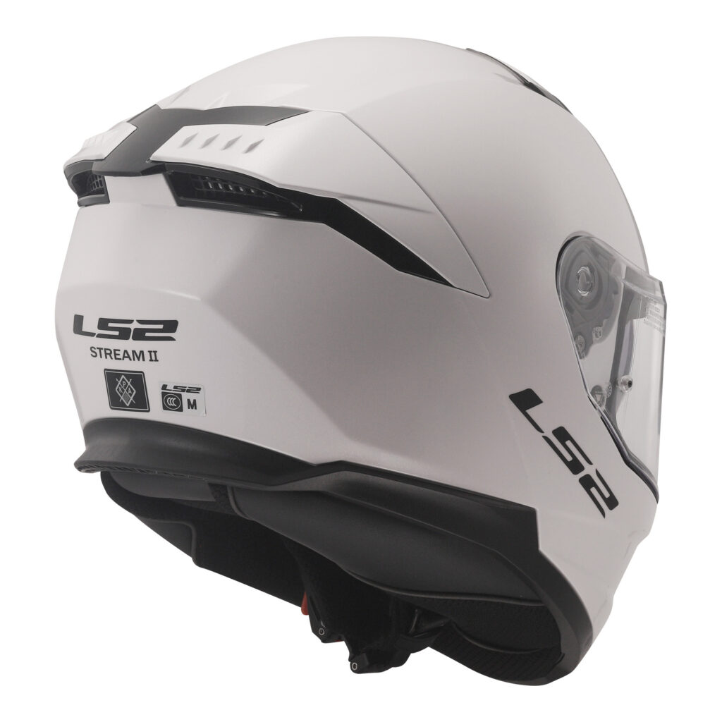 LS2 FF808 Stream II Road Helmet White