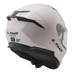 LS2 FF808 Stream II Road Helmet White - Image 4