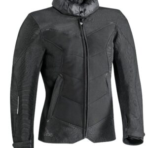 IXON HELKA LS TEXTILE PARKA  BLK - Image 3
