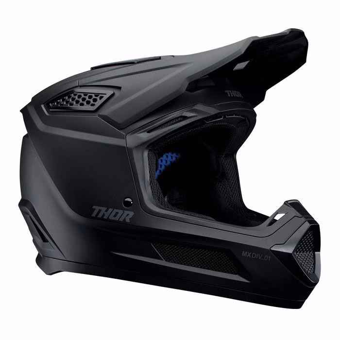 Thor Fleet Blackout Motocross Helmet Youth