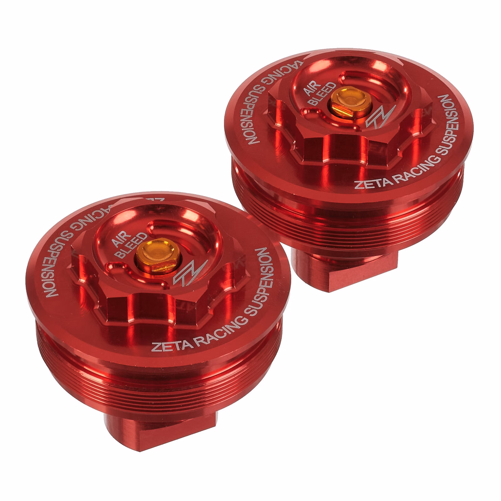 Zeta Front Fork Cap CRF250L/M '13-, CRF250 Rally '17- - Red - Image 1