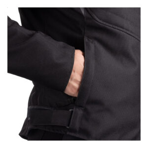 Oxford Valencia 3.0 Waterproof Dry2Dry Women's Textile Road Jacket - Black - Image 11