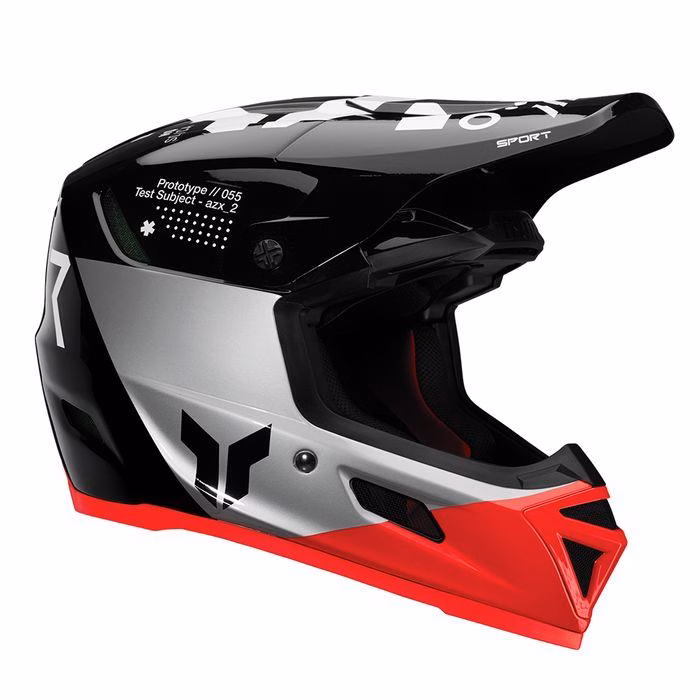 Thor Reflex Sport Composite Strike Motocross Helmet Black/Red