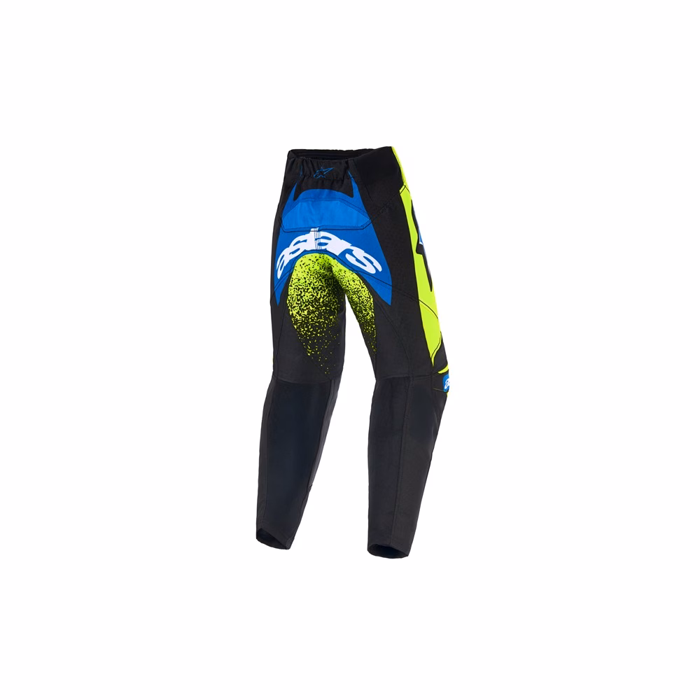 Alpinestars Racer Nomur Motocross Pants Kids Dark Navy/Yellow Fluoro/UCLA Blue