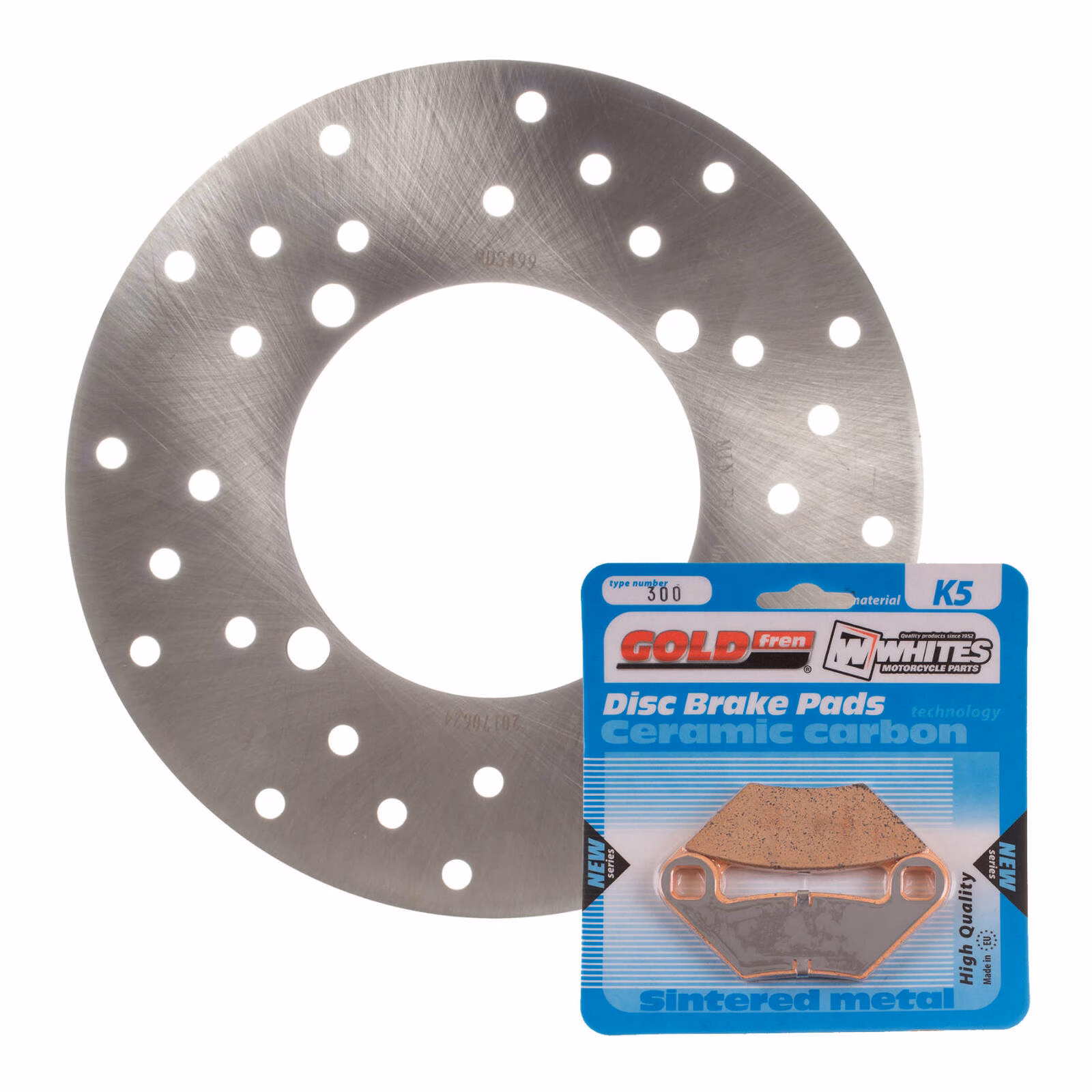Brake Disc & Pad Rear Kit - Polaris Sportsman 570 HD '14-'19 - Image 1