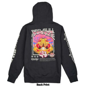 Troy Lee Designs x Redbull Rampage Altered Reality Pullover Hoodie Coal - Image 2