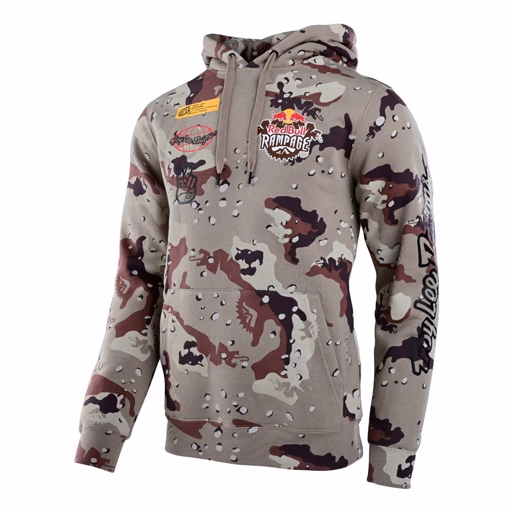 Troy Lee Designs Lock Up Pullover Hoodie Desert Camo