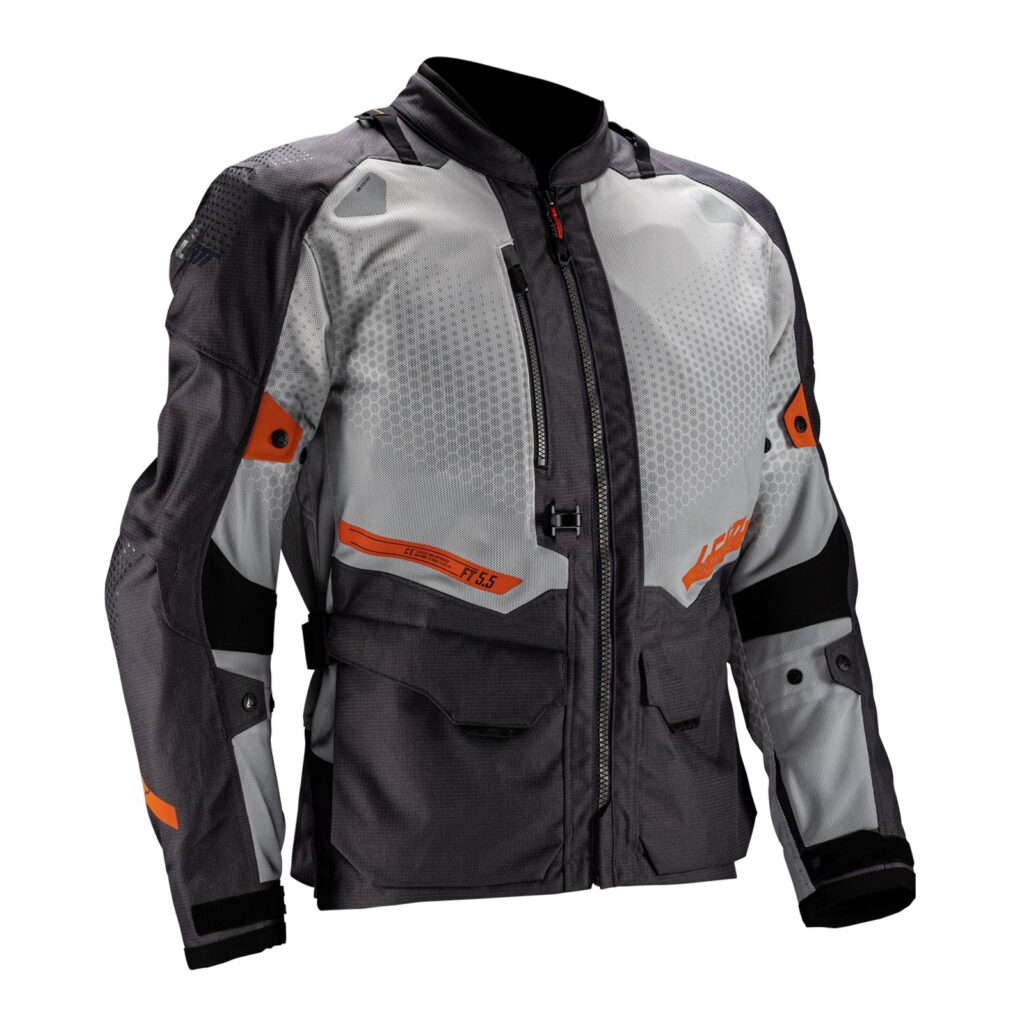 Leatt 5.5 ADV FlowTour Adventure Jacket Iron