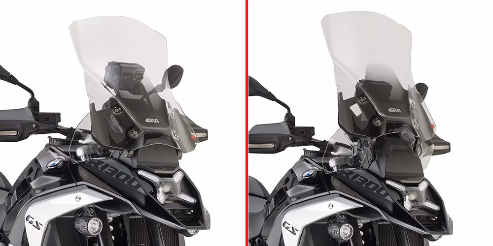 GIVI SCREEN BMW R 1300 GS '24-> CLEAR 51x44.5cm OK WITH OE RADAR