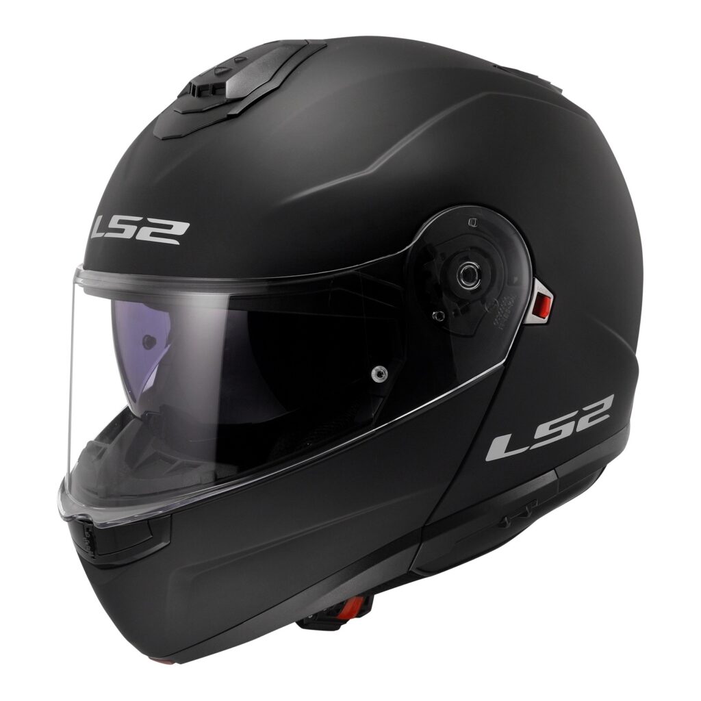 LS2 FF908 Strobe II Flip Front Helmet Matte Black