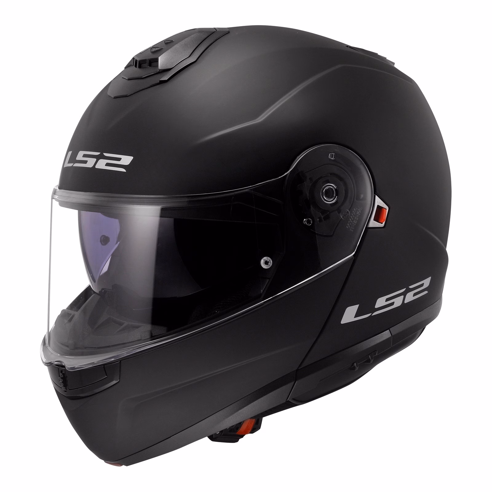 LS2 FF908 Strobe II Flip Front Helmet Matte Black - Image 1
