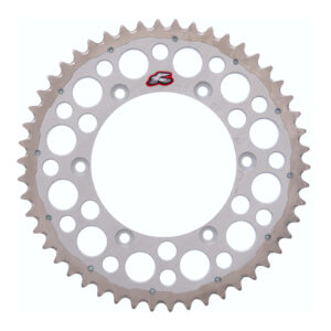 Renthal Sprocket Twinring Green 50T Bi-Metal Grooved PKD - Image 1