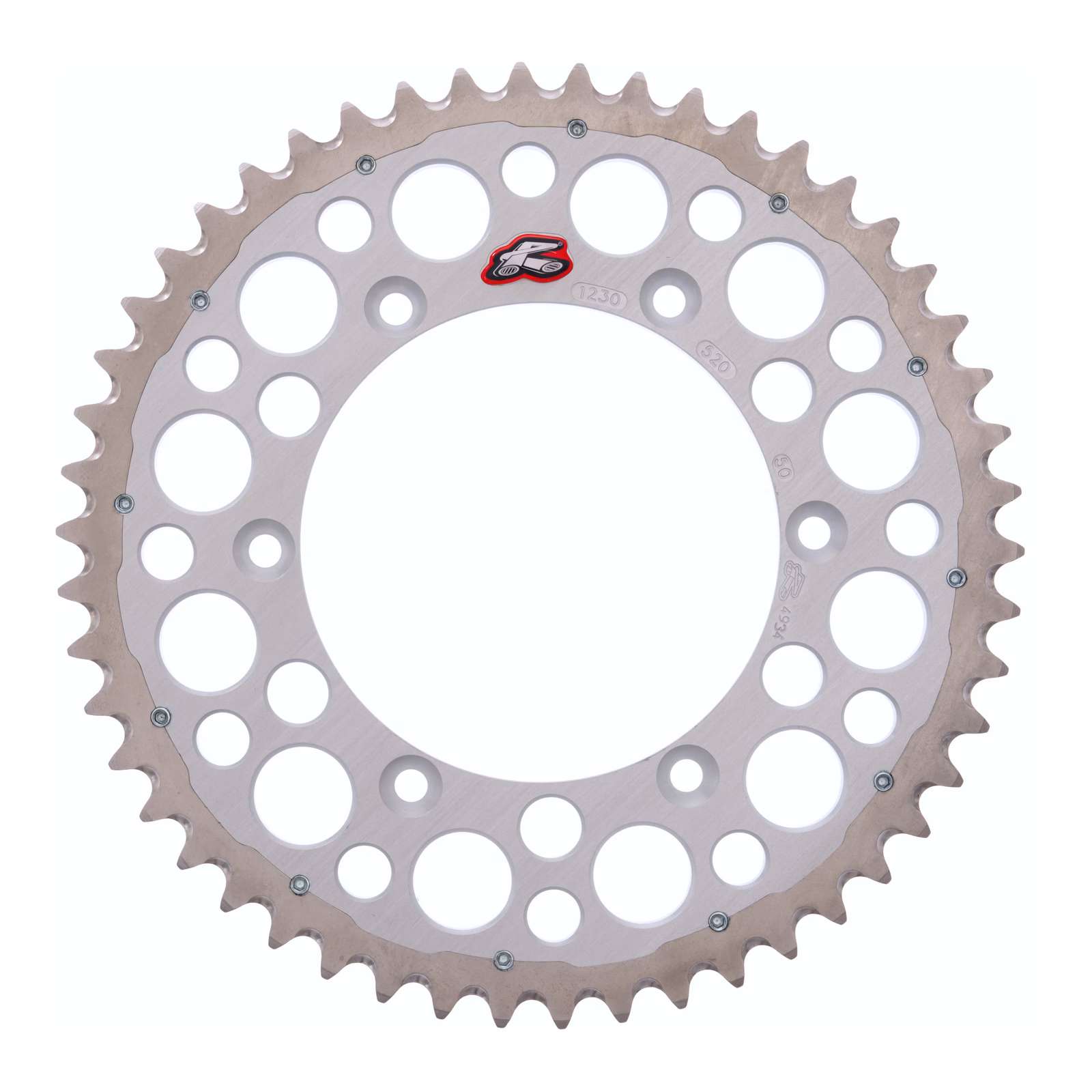 Renthal Sprocket Twinring Green 50T Bi-Metal Grooved PKD - Image 1