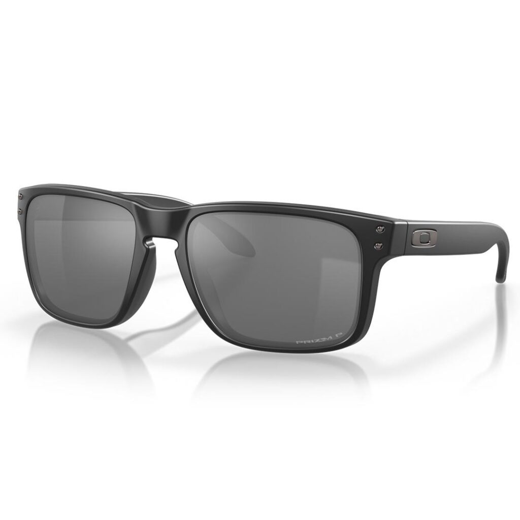 Oakley Holbrook Sunglasses Matte Black w/ PRIZM Black Polar