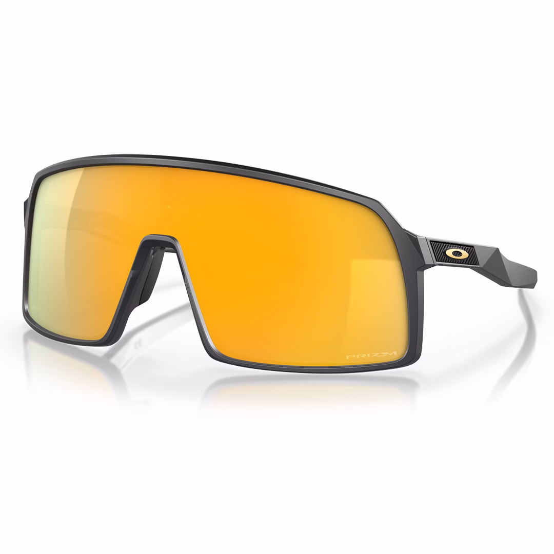 Oakley Sutro Sunglasses Matte Carbon w/PRIZM 24K Lens - Image 1