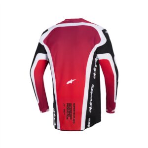 Alpinestars Supertech Pro Vista Motocross Jersey Black/Red/White - Image 2