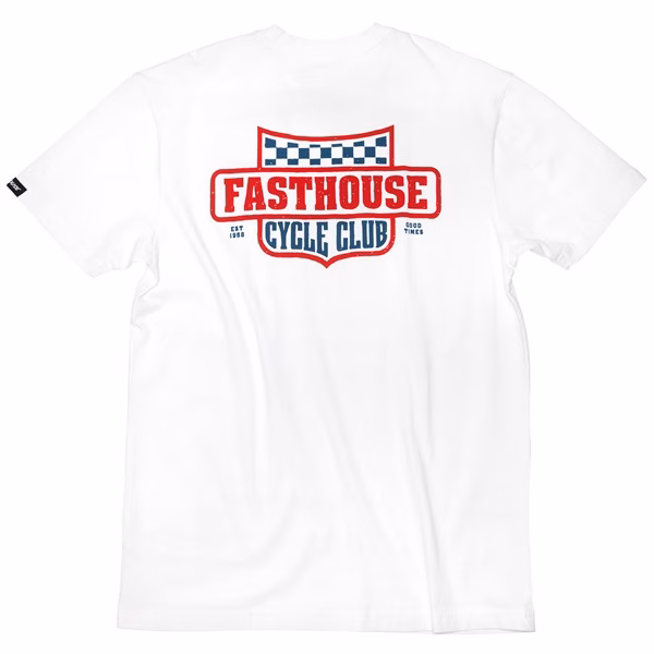Fasthouse Krest Tee White