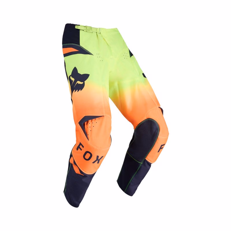 Fox 180 Shield Motocross Pants Fluro Yellow