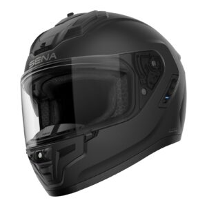 Sena Phantom Smart Road Helmet with Mesh Comms - Matte Black - Image 1