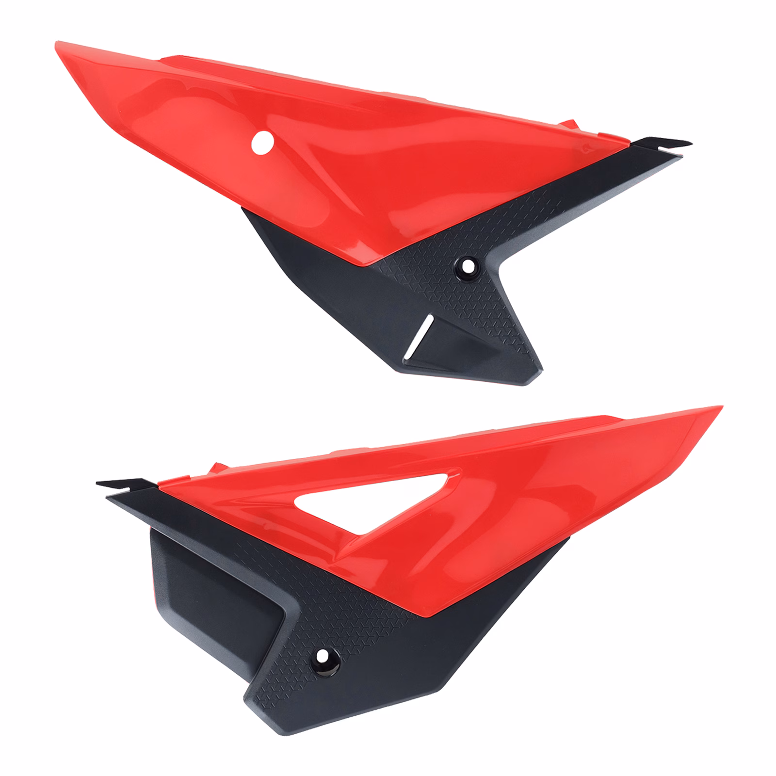 Polisport Side Panels Honda CRF250R/RX / CRF450R/RX '25 - Red OEM - Image 1