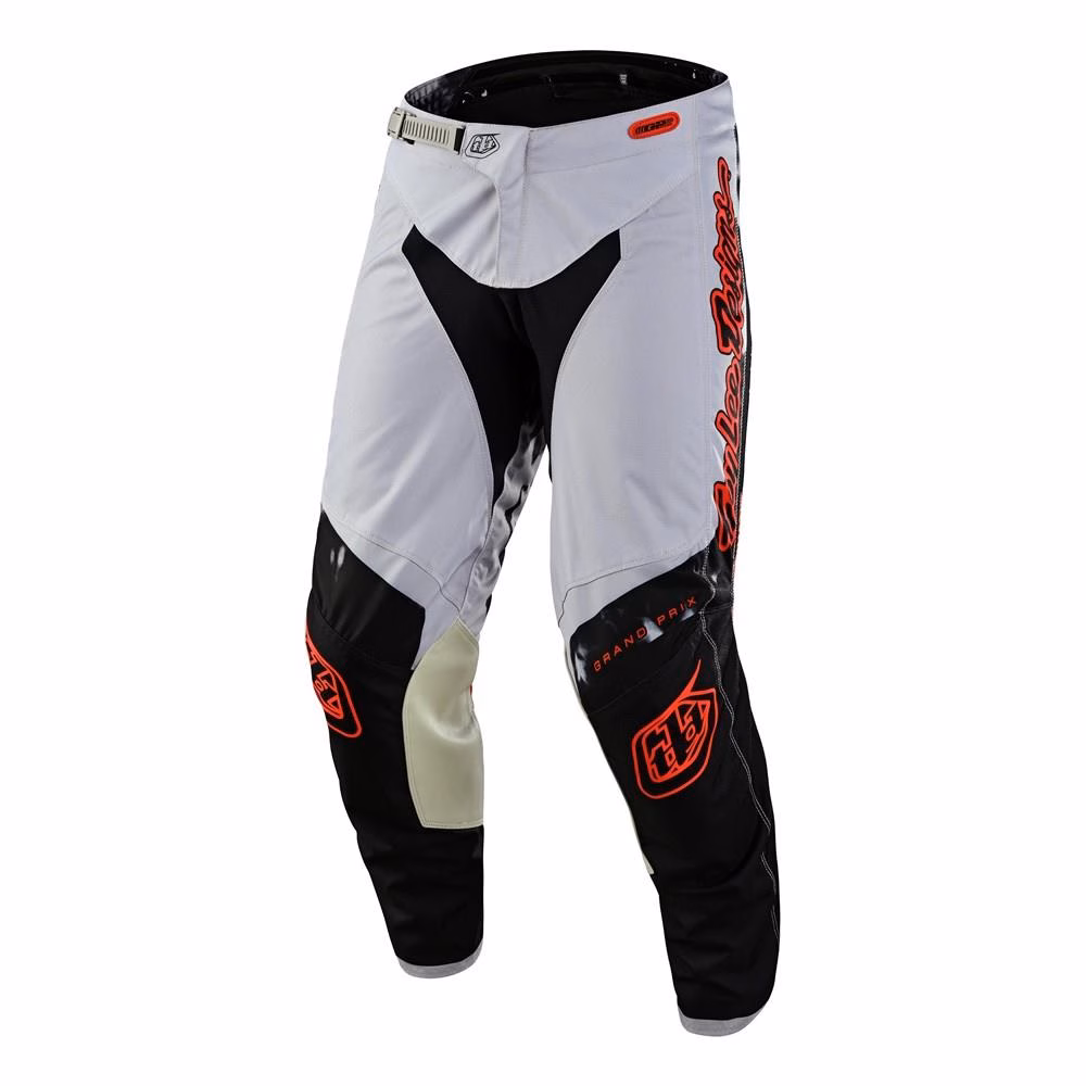 Troy Lee Designs GP Astro Motocross Pants Light Grey / Orange