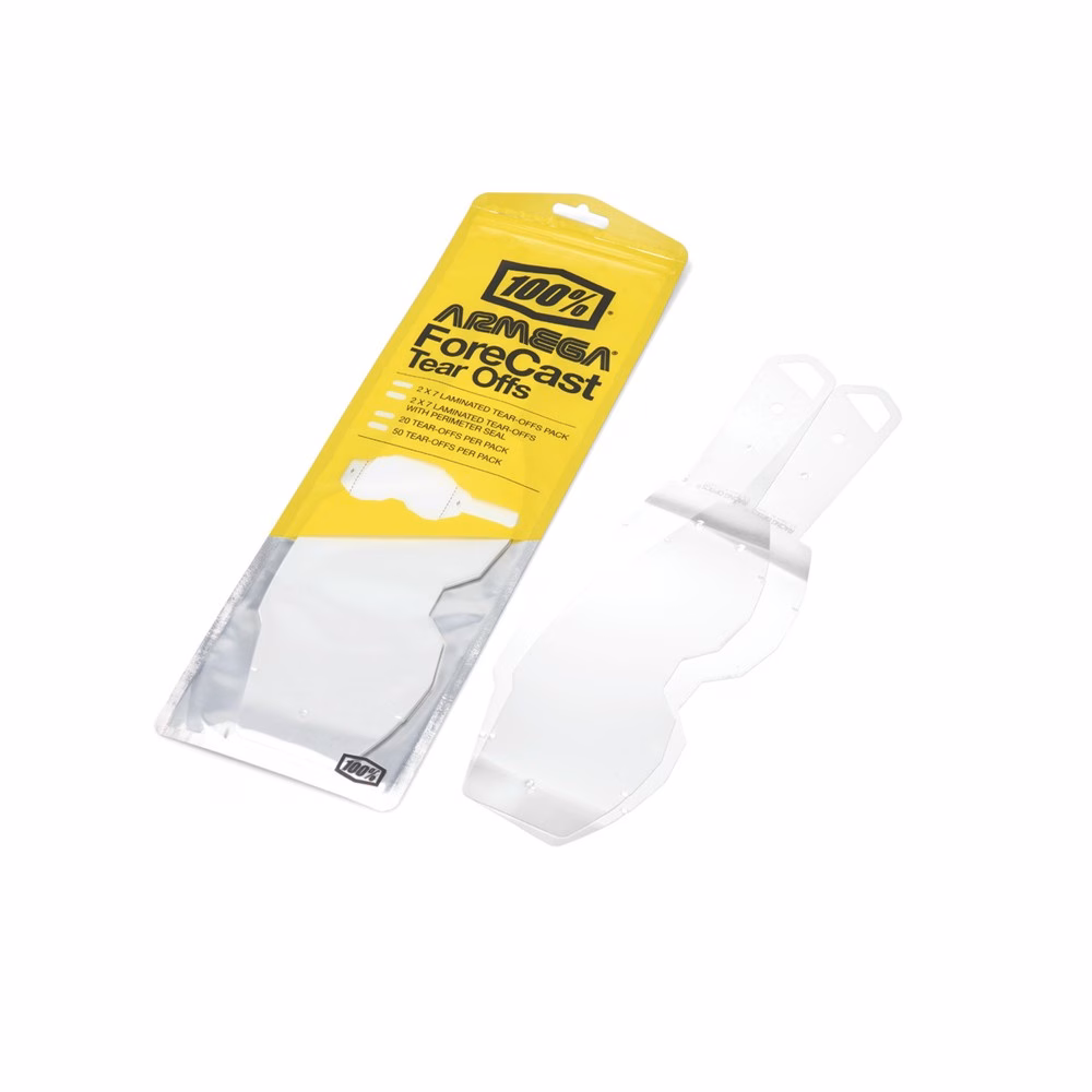 100% Armega Forecast Stanadard Tear-Offs 50Pk